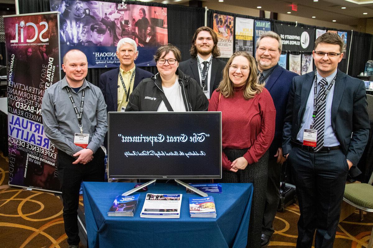 Shenandoah Faculty, Students Showcase VR Project at History Conference