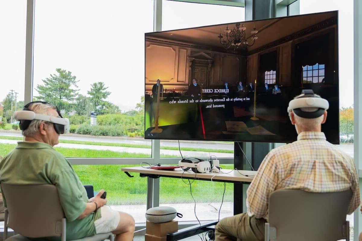 The Great Experiment At Shenandoah University, faculty and students recreated the Constitutional Convention debates using virtual reality.